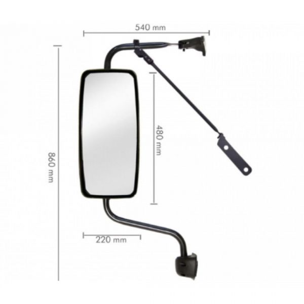 JG ESPELHO RETROVISOR VW CONSTELLATION - Image 2