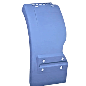 Paralama Traseiro Cabine MB Axor 2831/1933 Cabine Simples LE Fibra