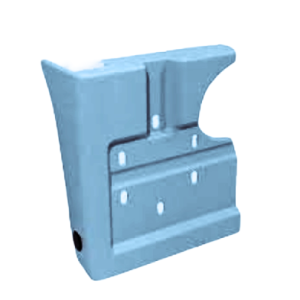 Paralama Traseiro Cabine Axor 2544/2640/2644 LE Fibra